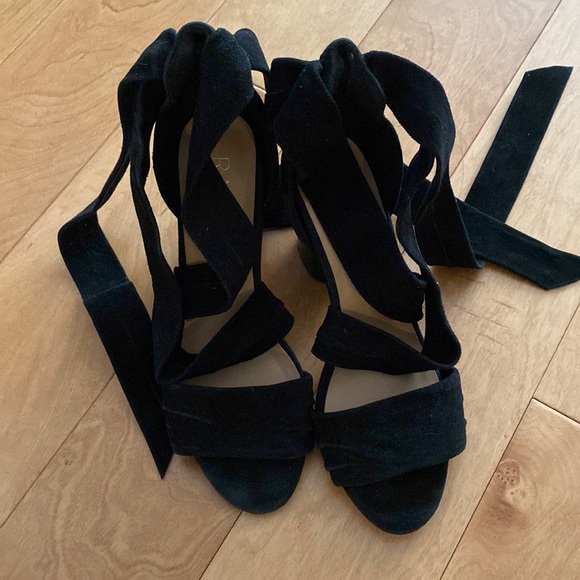 Raye the label Mia Heel strappy tie size 39 black - Picture 2 of 10